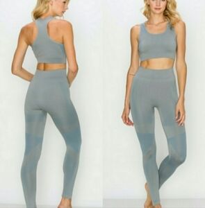 Kimberly C 2-PC Workout Set Exercise Yoga Fitness Gym Wear